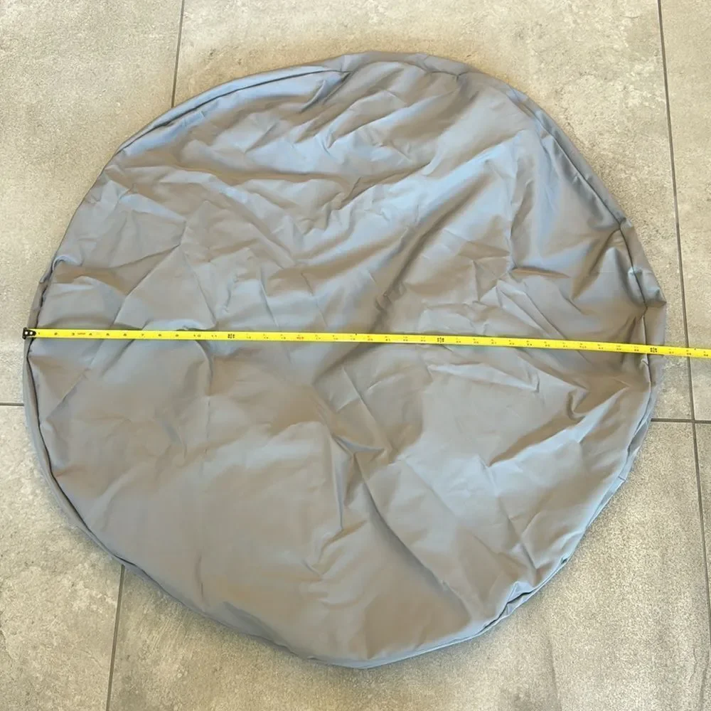 NEW KoverRoos 3’ round picnic table cover - Gray color